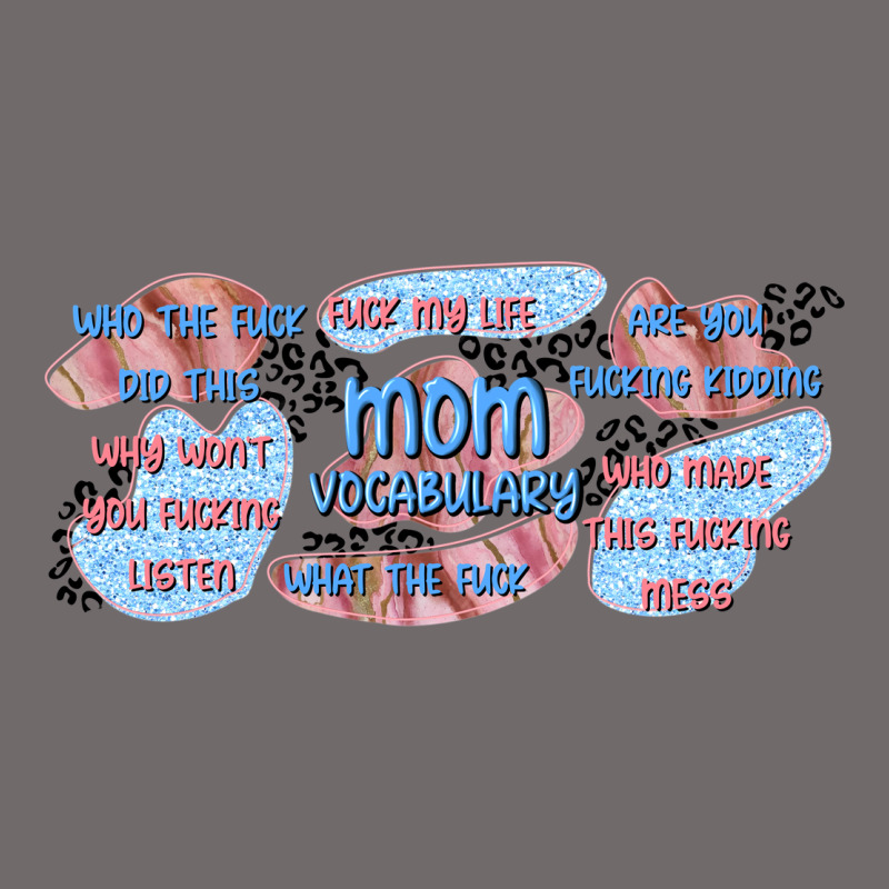 Mom Vocabulary Libbey Glass Urban Heavy Tee by TumblerDesignByShophia | Teevron