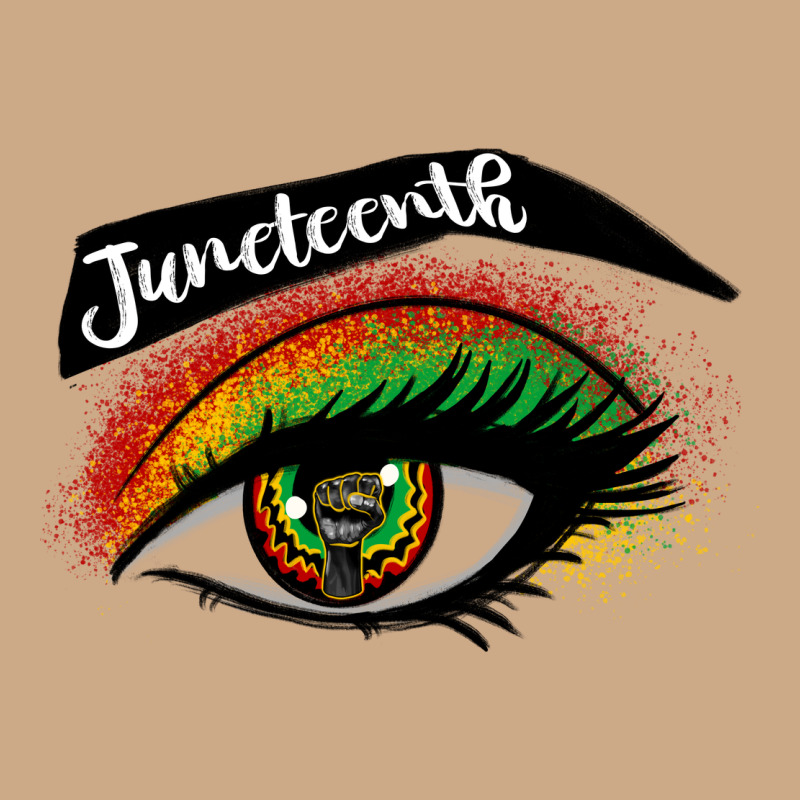 Juneteenth Eyelash Cowgirl Vintage Hoodie by CowGirlArtShop | Teevron