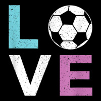Soccer Gift For Girls Women I Love Soccer Vintage Premium Tee | Teevron