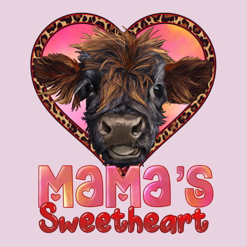 Mama's Sweetheart Highland Calf Ladies Tee by RanaPortraitStore | Teevron
