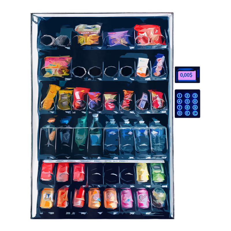 Funny Costumes For Halloween Vending Machine Silvester Premium Tee by minhPixels | Teevron