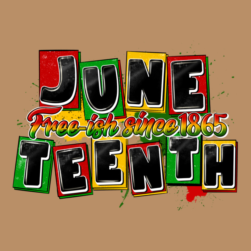 Juneteenth Freeish Since 1865 Vintage Hoodie by CowGirlArtShop | Teevron