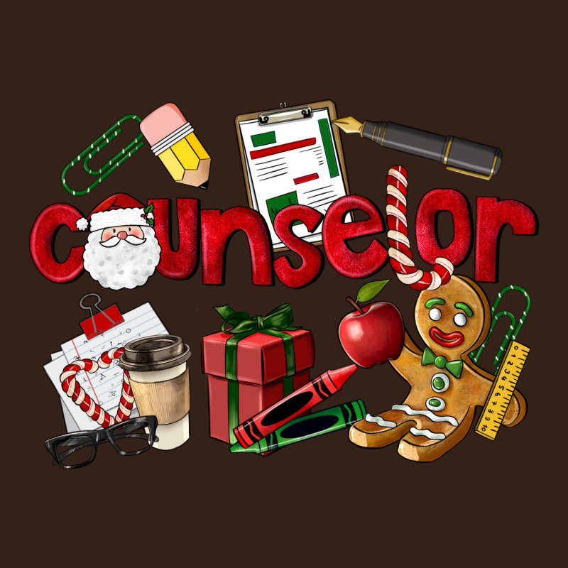 Counselor Christmas Heavy Core Tee by LillyAllenDesigns | Teevron