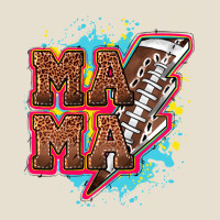 Mama Football Lightning Bolt Urban Heavy Tee | Teevron