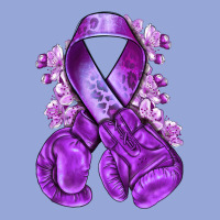Purple Ribbon With Boxing Gloves Classic Tee | Teevron
