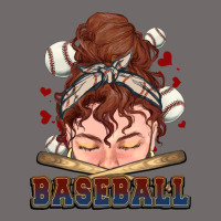 Messy Bun Baseball Urban Heavy Tee | Teevron