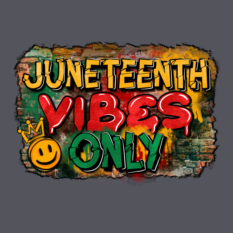 Juneteenth Vibes Only Vintage Hoodie by CowGirlArtShop | Teevron