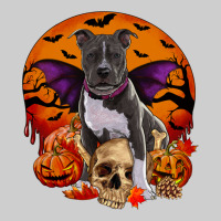 Halloween Pitbull Dog Premium Tee | Teevron
