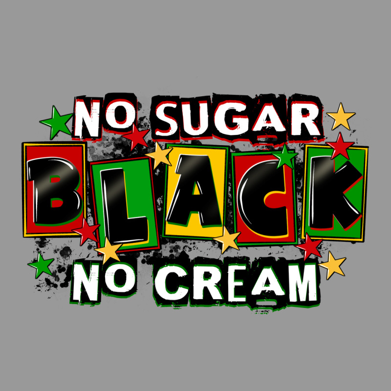 No Sugar No Cream Black Vintage Hoodie by CowGirlArtShop | Teevron