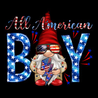 All American Boy With Gnome Long Sleeve Tee | Teevron