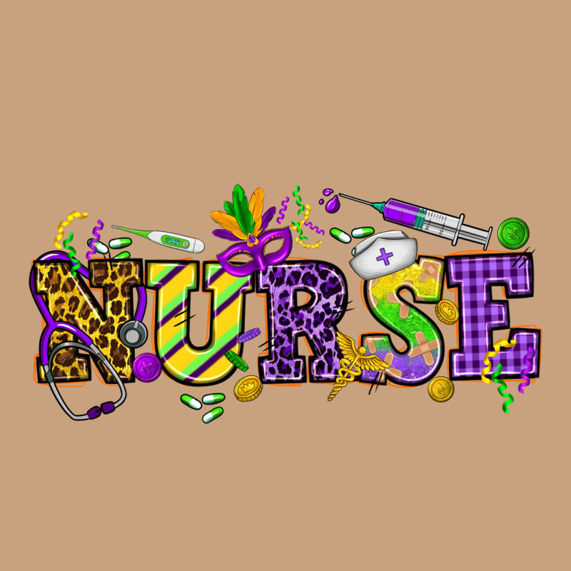 Mardi Gras Day Nurse Vintage Tee by HowdyJamesFarm | Teevron