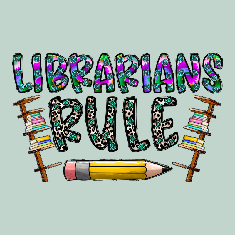 Librarians Rule Zipper Hoodie by CowhideDigitalArt | Teevron