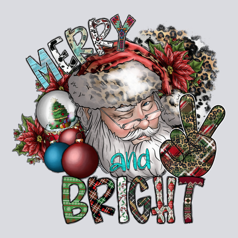 Merry And Bright Zipper Hoodie by SublimationCraftShop | Teevron