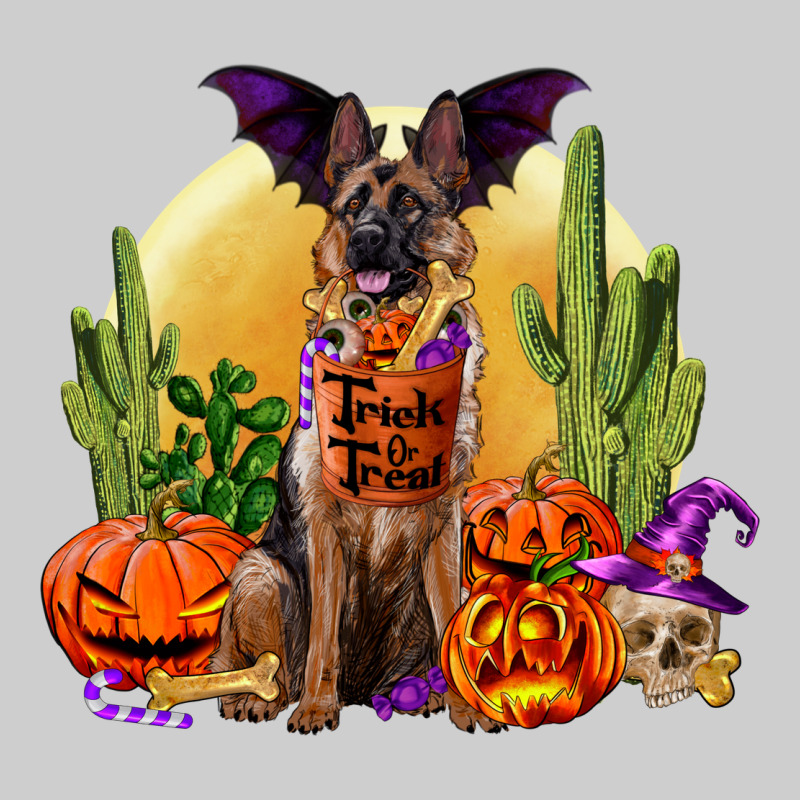 Halloween German Shepherd Premium Tee by RanaPortraitStore | Teevron