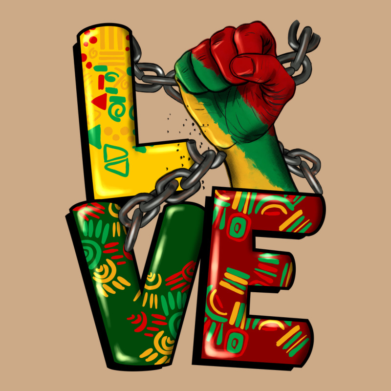Love Juneteenth Vintage Hoodie by CowGirlArtShop | Teevron