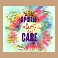Spoiler Alert I Don't Care Vintage Tee | Teevron