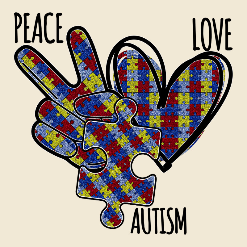 Peace Love Autism Ladies Tee by Bettercallsaul | Teevron