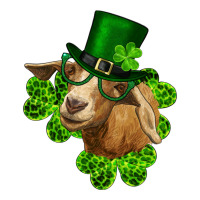 st. patrick's day goat clovers and leprechaun hat | Teevron