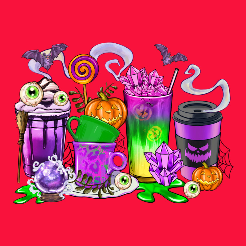 Halloween Coffee Cups Classic Tee by texasbilliewilder | Teevron