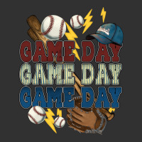 Game Day Lightning Bolt Baseball Urban Heavy Tee | Teevron