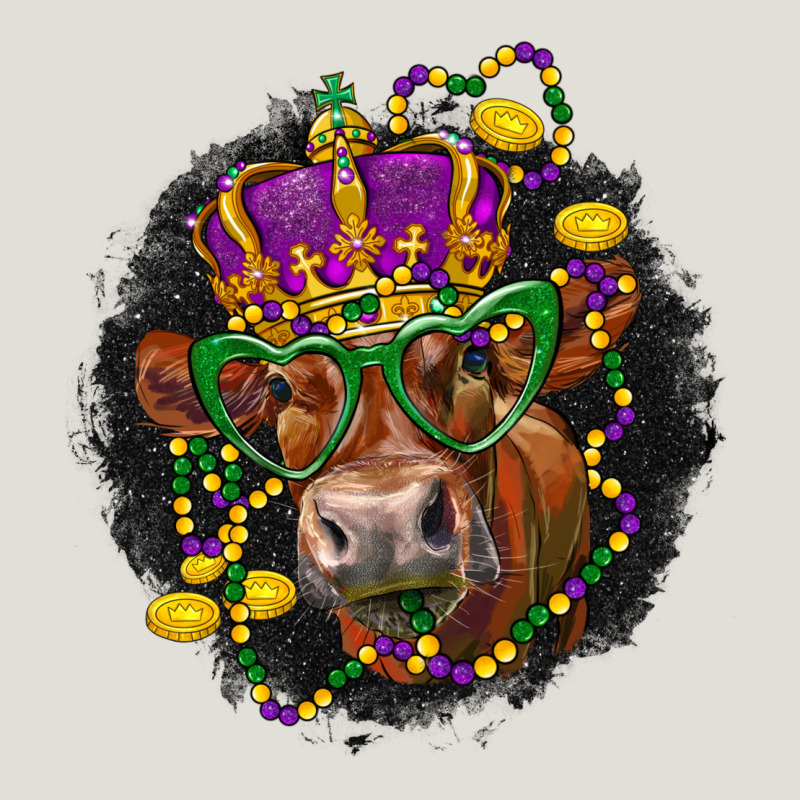 Mardi Gras Red Angus Heavy Core Tee by LillyAllenDesigns | Teevron