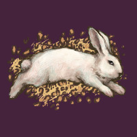 Bunny Rabbit Leopard Easter Day Long Sleeve Tee | Teevron