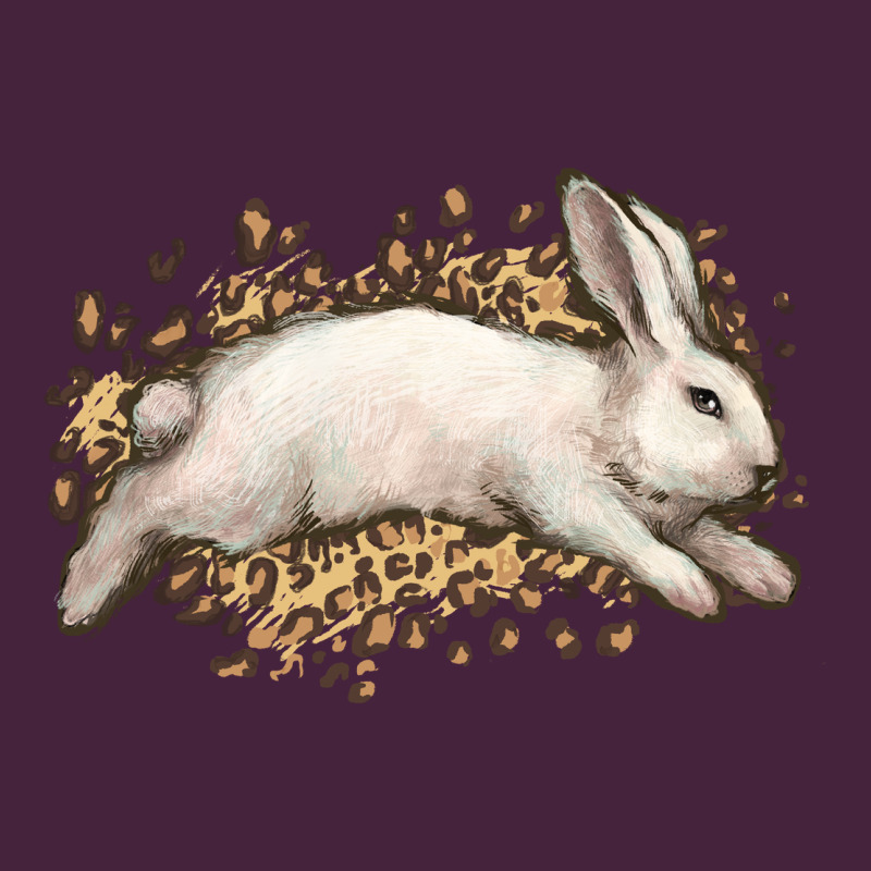 Bunny Rabbit Leopard Easter Day Long Sleeve Tee by HowdyJamesFarm | Teevron