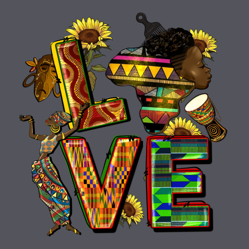 Love Juneteenth Africa Vintage Hoodie by CowGirlArtShop | Teevron