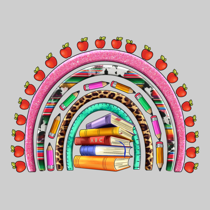 Teacher Pen Apple Books Rainbow Premium Sweatshirt by Artiststas | Teevron