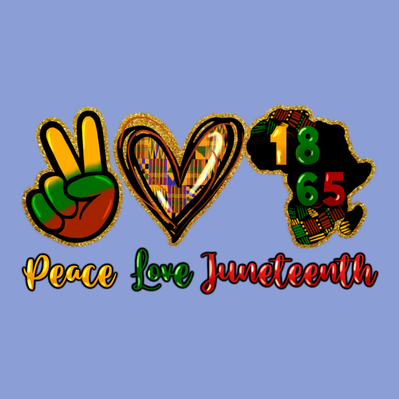 Peace Love Juneteenth Long Sleeve Tee by HowdyJamesFarm | Teevron