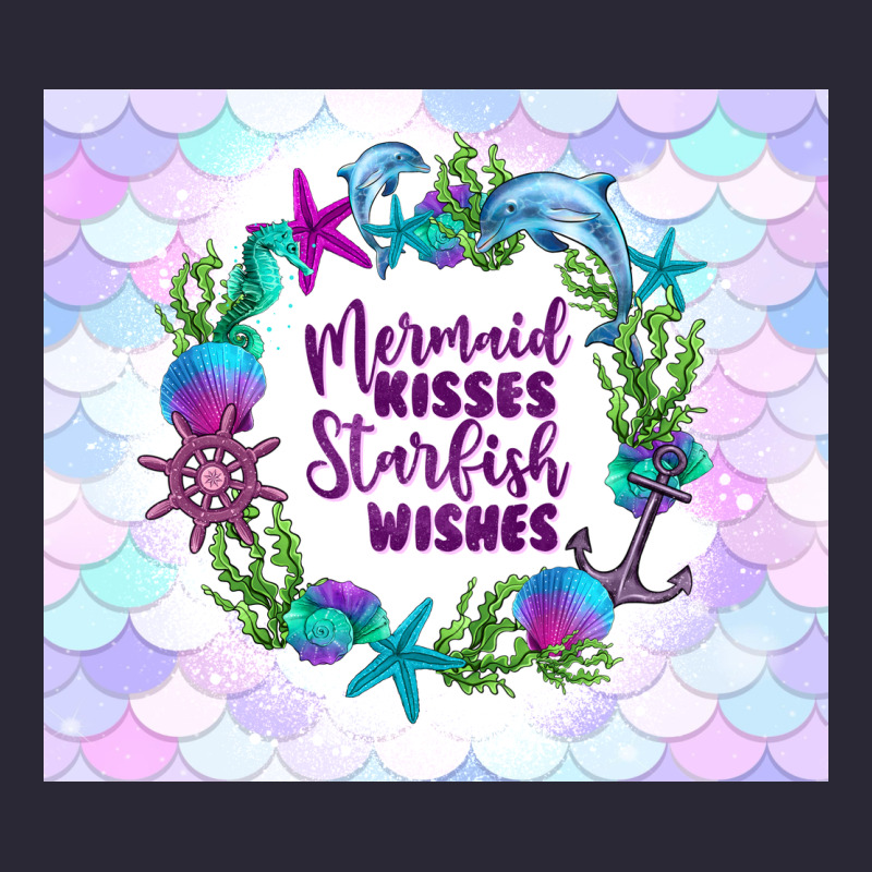 Mermaid Kisses Starfish Wishes Vintage Tee by TumblerDesignByShophia | Teevron