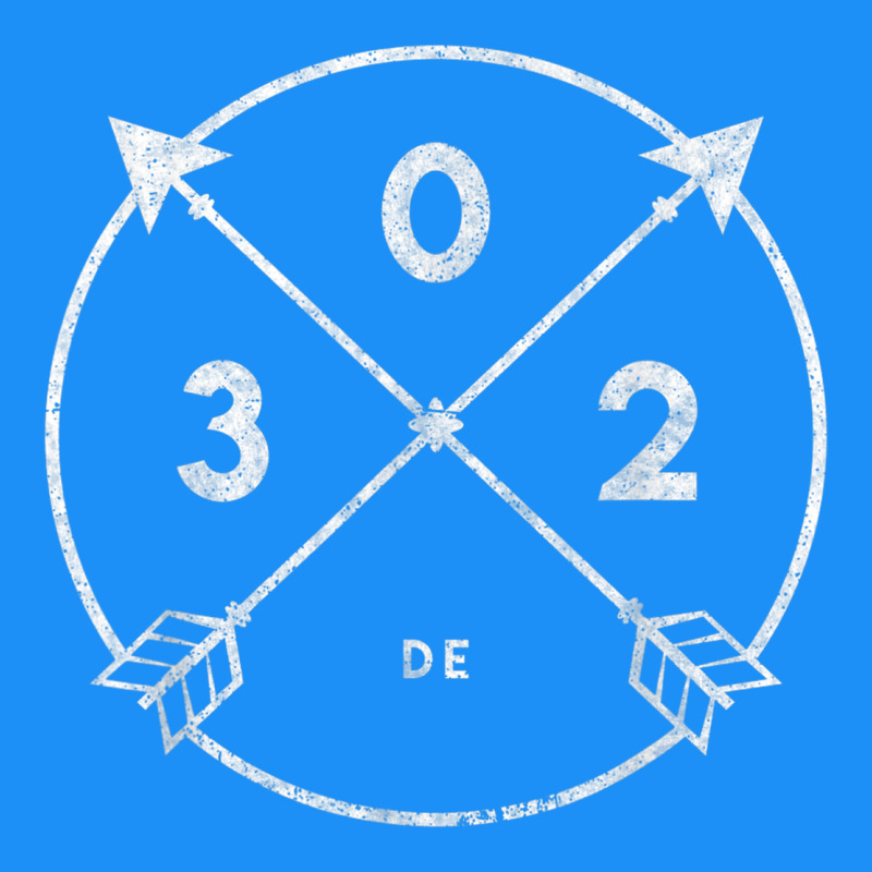 Delaware Area Code 302 State Pride Souvenir Gift Arrow Classic Tee by minhPixels | Teevron
