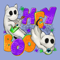 Hey Boo With Ghost Cats Classic Tee | Teevron