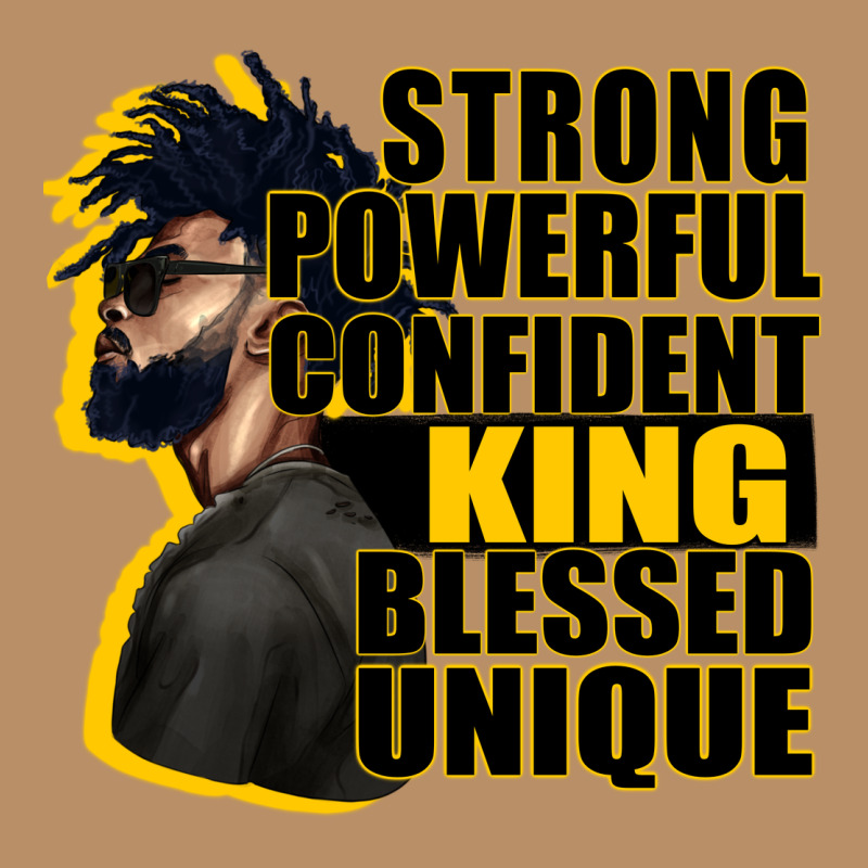 Strong Powerful Confident King Blessed Unique Vintage Hoodie by CowGirlArtShop | Teevron