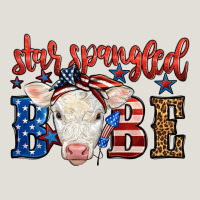 Western Star Spangled Baby Cow Heavy Core Tee | Teevron