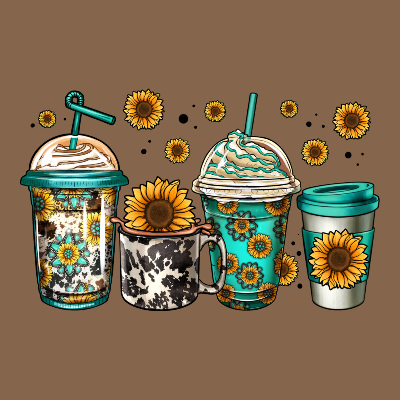 Sunflowers Coffee Cups Premium Tee by Jasminsmagicworld | Teevron