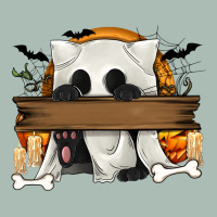 Personalized Halloween Ghost Cat Classic Tee | Teevron