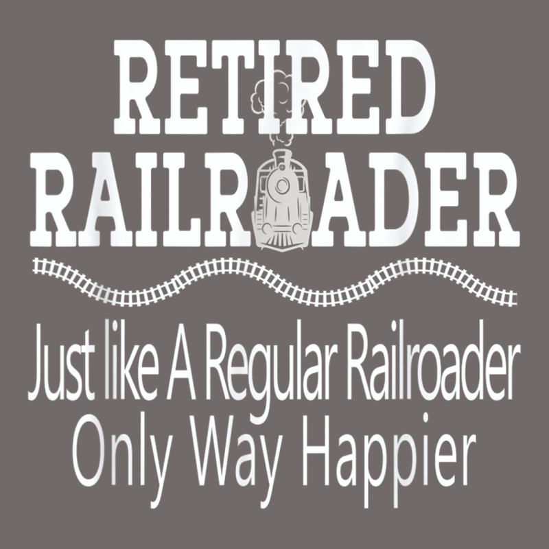 Mens Railroad Retirement Gifts For Men Urban Heavy Tee by minhPixels | Teevron