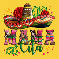 Mama Cita With Sombrero Hat And Roses Premium Sweatshirt | Teevron
