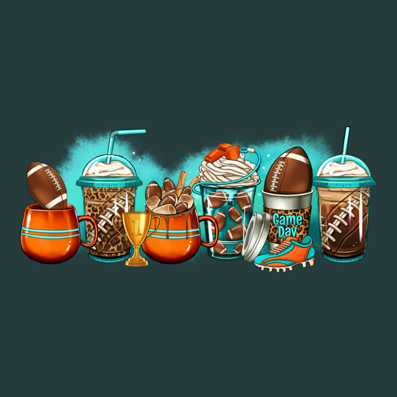 American Football Coffee Cups Premium Hoodie by Jasminsmagicworld | Teevron