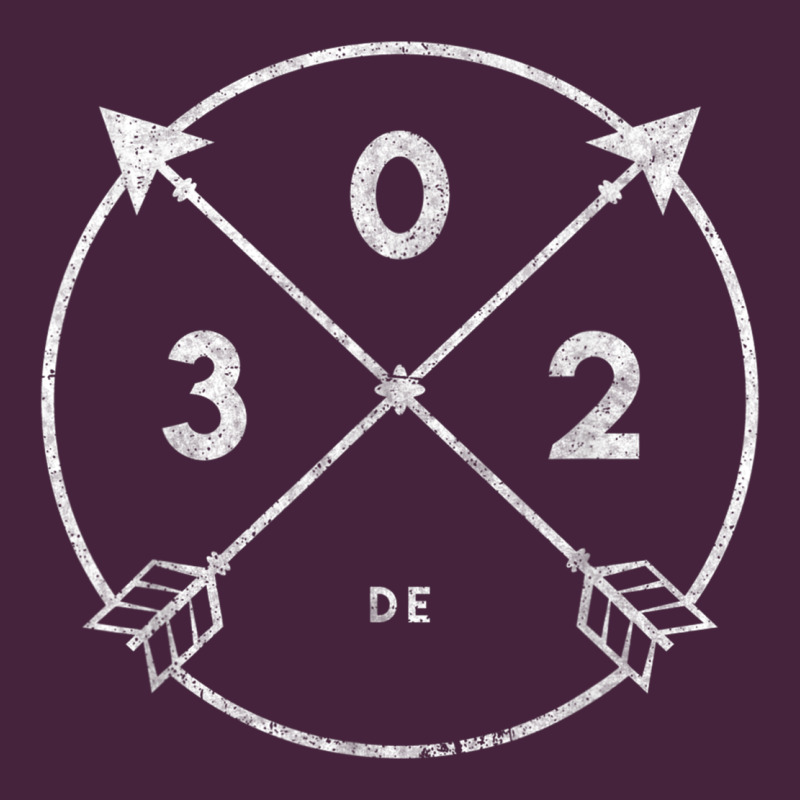 Delaware Area Code 302 State Pride Souvenir Gift Arrow Premium Tee by minhPixels | Teevron