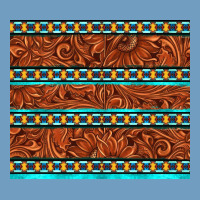 Tooled Leather And Aztec Urban Heavy Tee | Teevron