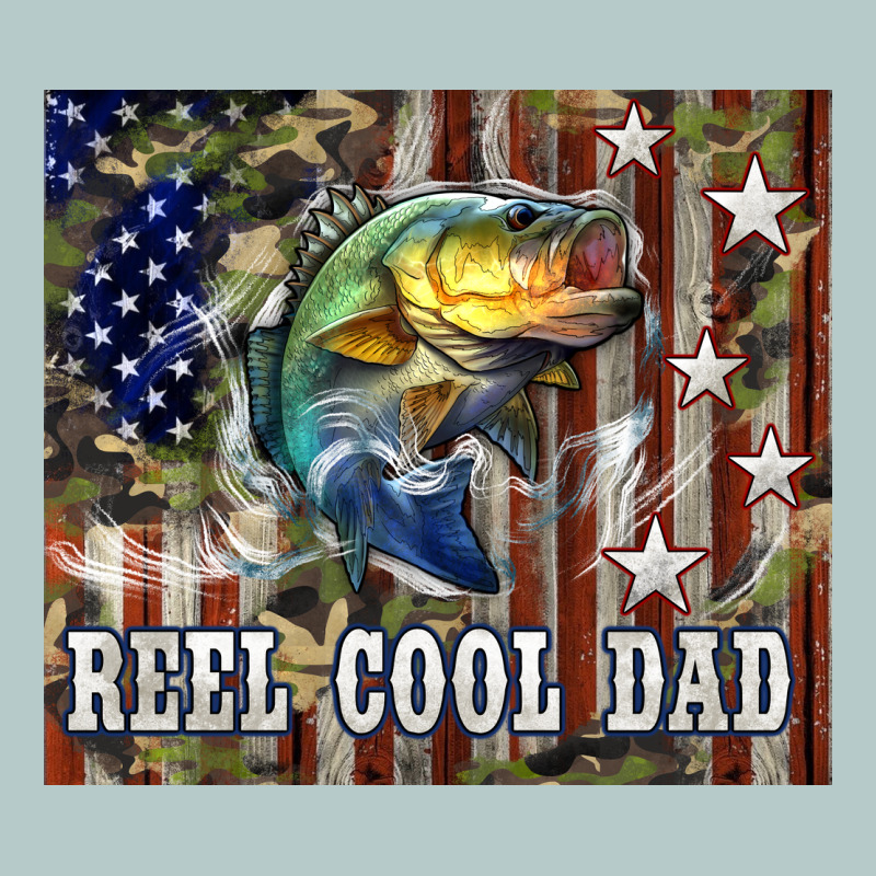 4th Of July Western Reel Cool Dad Bass Heavy Core Tee by LillyAllenDesigns | Teevron