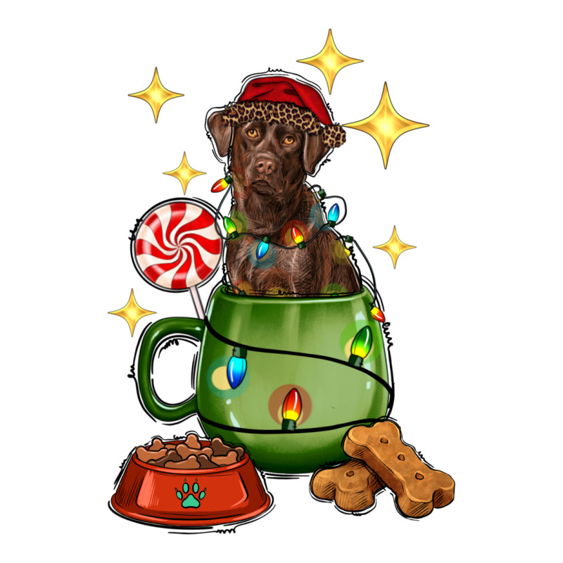 Christmas Coffee Cup With Labrador Premium Tee by RanaPortraitStore | Teevron