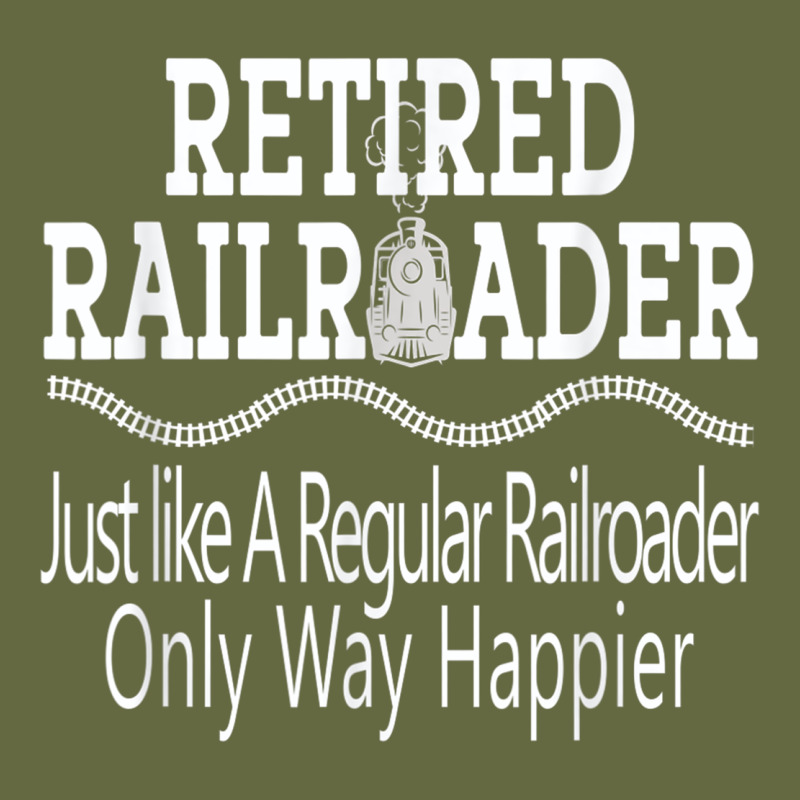 Mens Railroad Retirement Gifts For Men Long Sleeve Tee by minhPixels | Teevron