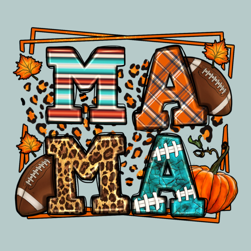 Fall American Football Autumn Mama Heavy Core Tee by LillyAllenDesigns | Teevron