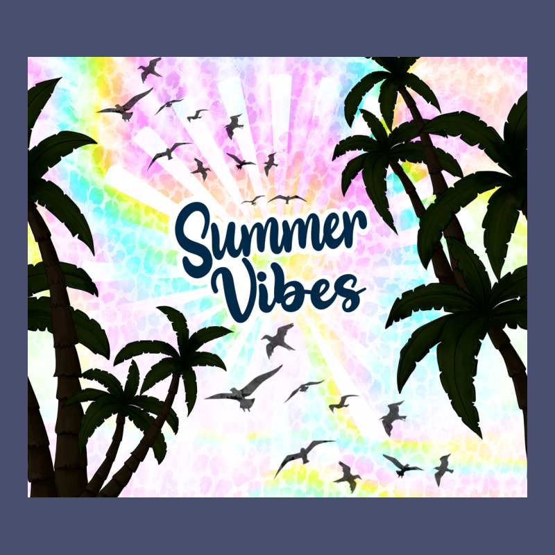Summer Vibes With Birds Vintage Tee by TumblerDesignByShophia | Teevron