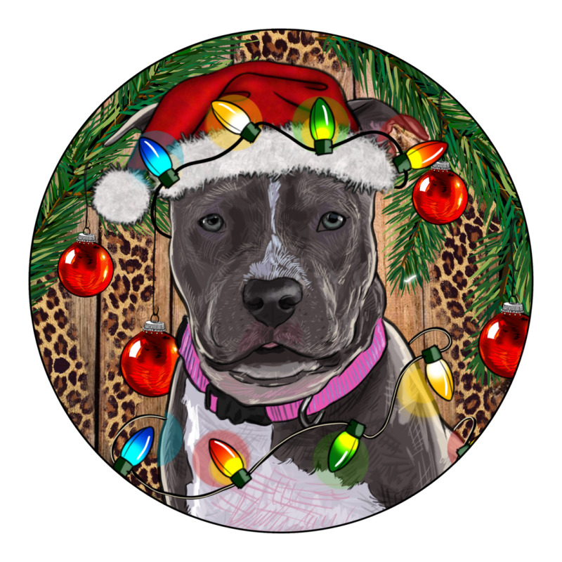 Christmas Pitbull Premium Tee by RanaPortraitStore | Teevron