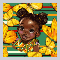 Juneteenth Afro Girl Seamless Pattern Heavyweight Sweatshirt | Teevron