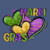 Mardi Gras Heart Vintage Hoodie | Teevron